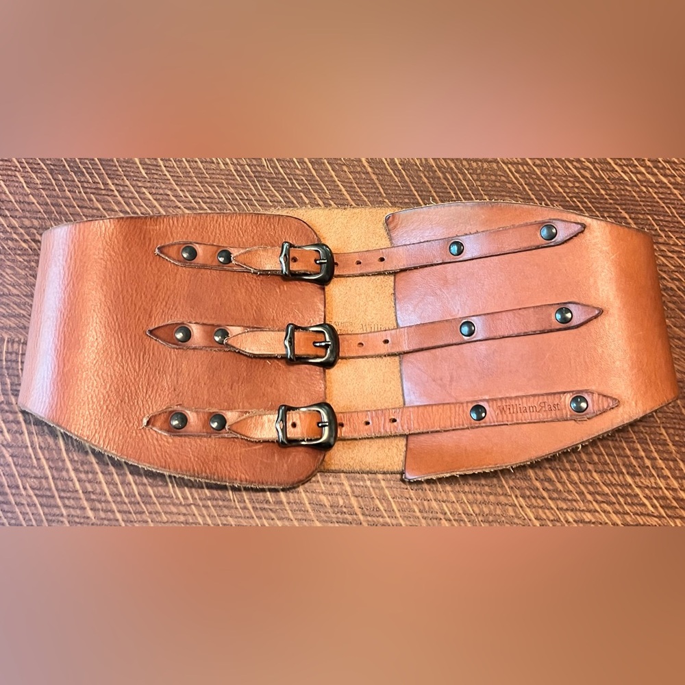 William Rast 💯 leather corset belt. Cosplay & Halloween Costume ready!